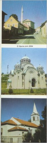 Dzamija, Pravoslavna crkva i Katolicka crkva