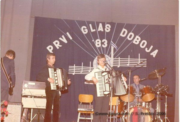 1983 - grupa Modusi - 1.glas Doboja u Radnickom univerzitetu