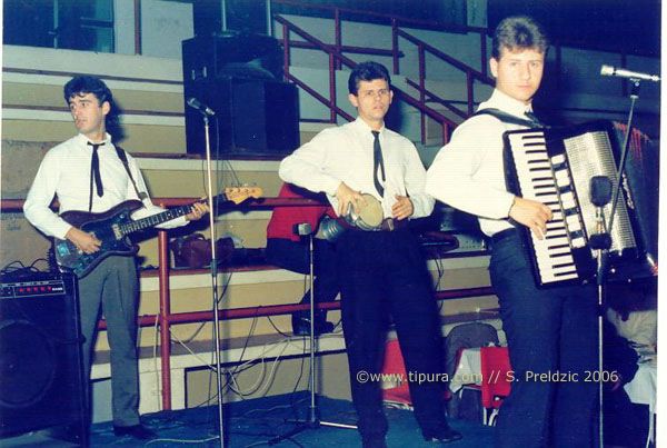 1986 - orkestar Bosna - Zabava KKK VAL u Dvorani  Srednjeskolskog Centra