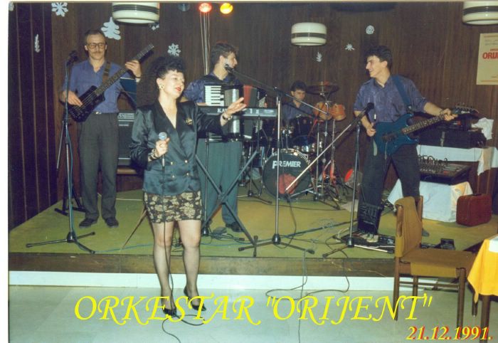 1991 - orkestar ORIJENT - Hotel Kardijal - Teslic