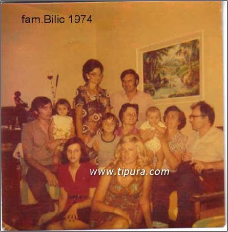 Familija Bilic 1974