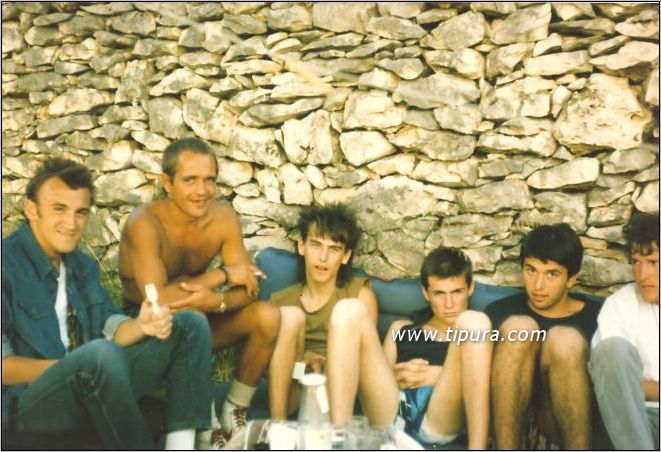 Korcula, 1986 Skile, Emin, Edin Softic, Elvis Seric, Nebojsa Ilkic - Geca, Boris Starcevic