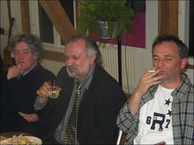 Goran Mandic sa gostima Draganom i Semirom